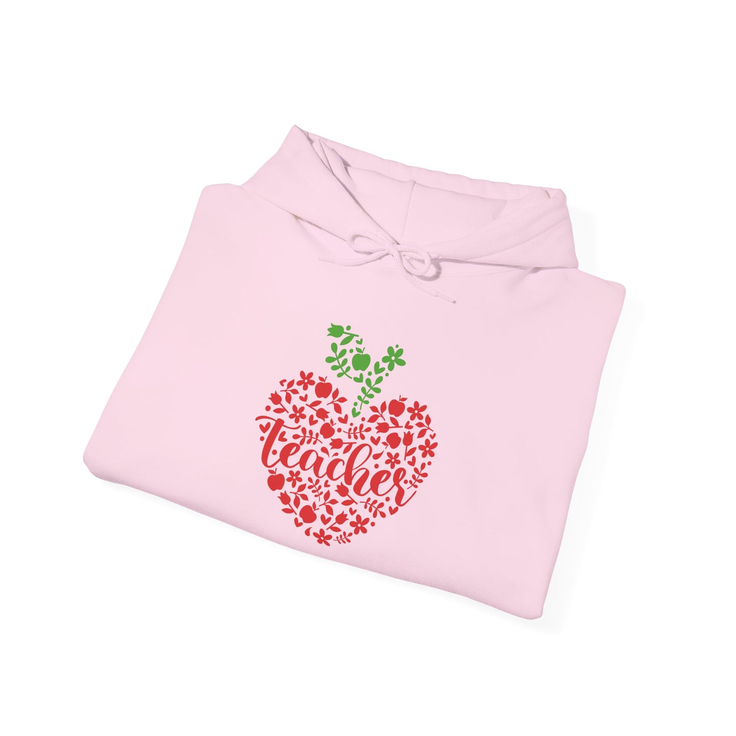 Teacher Heart 1 Heavy Blend™ Hooded Sweatshirt
