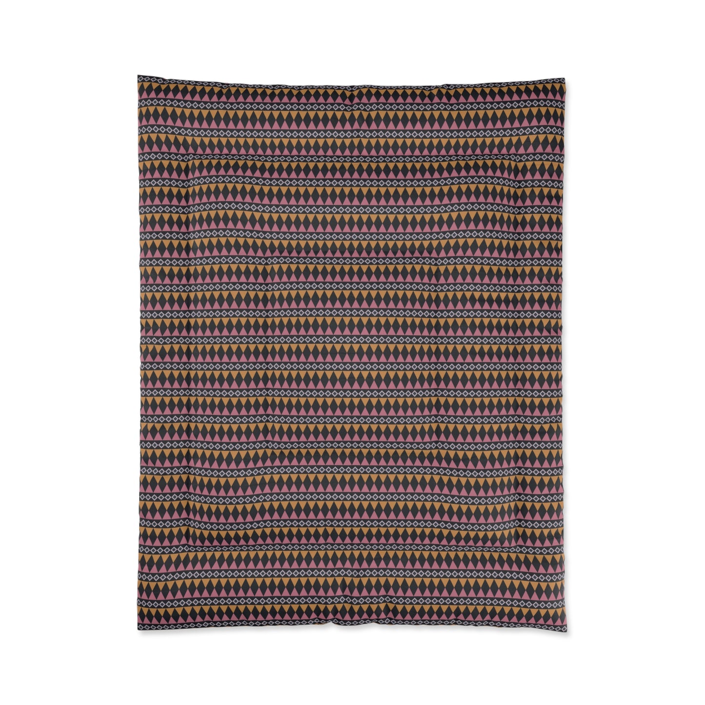 Midnight Clay Cairn Stripes Basic Bedding Set