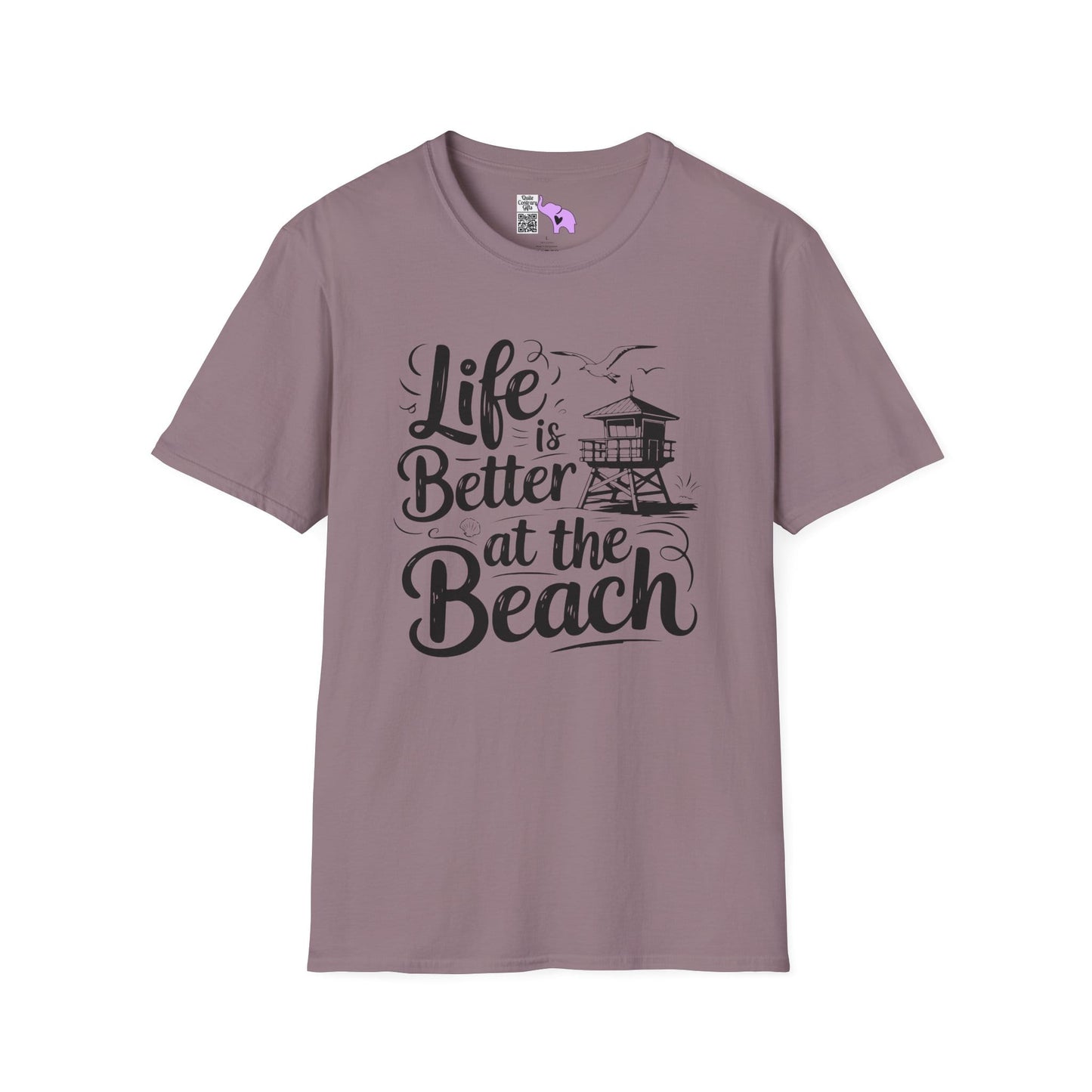Life is Better At The Beach Adult T-shirt