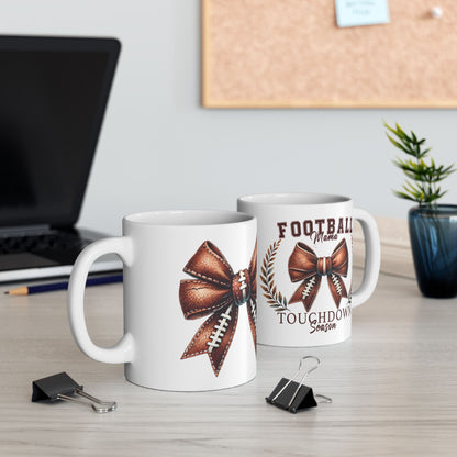 Football Mom Ceramic Mug, (11oz, 15oz)