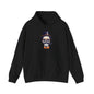 Top Hat & Mustache Skull Heavy Blend™ Hooded Sweatshirt