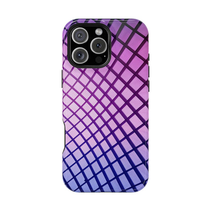 Midnight Mist Mosaic MagSafe® Compatible Tough Case for iPhone
