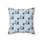 Siamese Charm – Ocean Breeze Throw Pillow