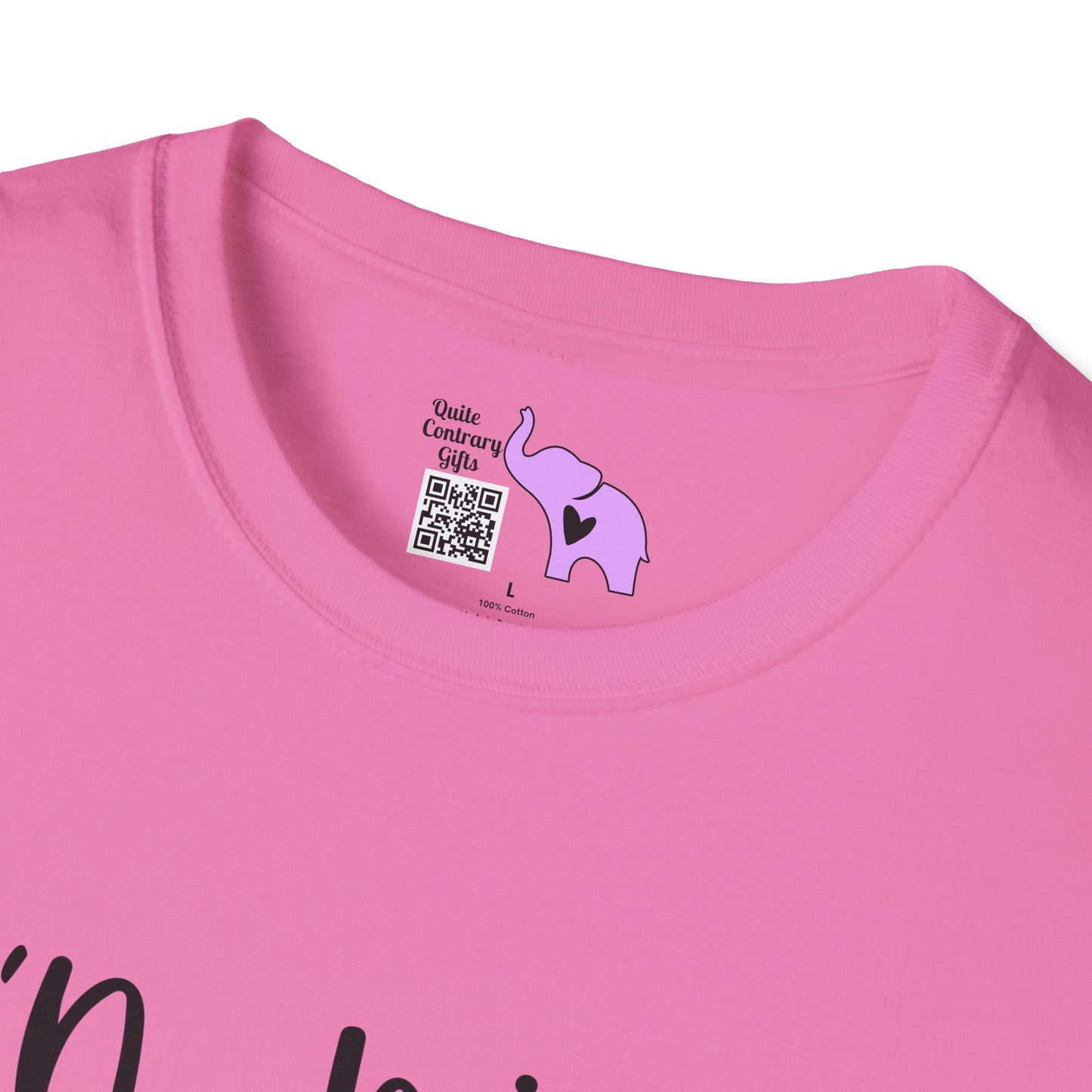 I'm Nicer Than My Face Looks Adult T-shirt