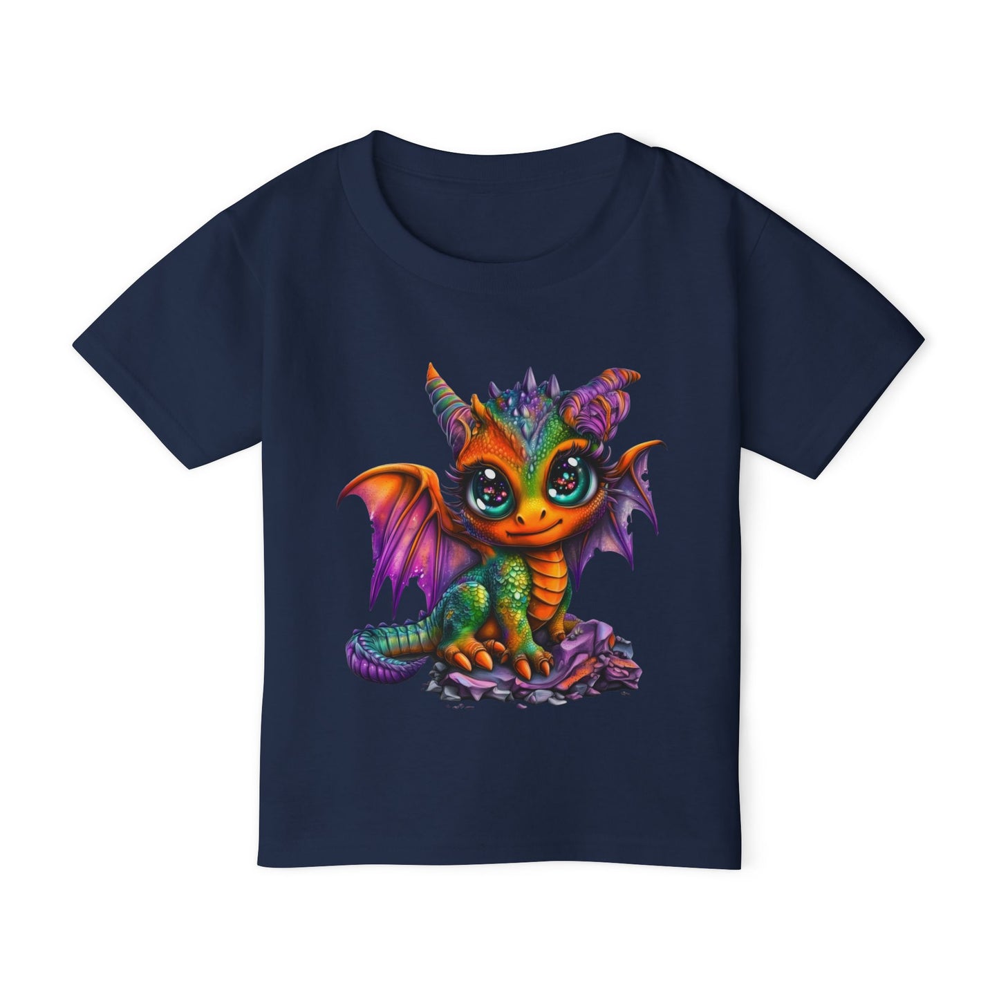 Colorful Baby Dragon Heavy Cotton™ Toddler T-shirt