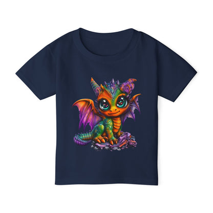 Colorful Baby Dragon Heavy Cotton™ Toddler T-shirt