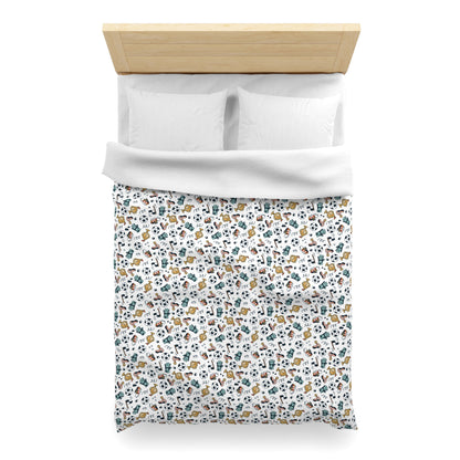 Little Soccer Legends Microfiber Duvet Cover