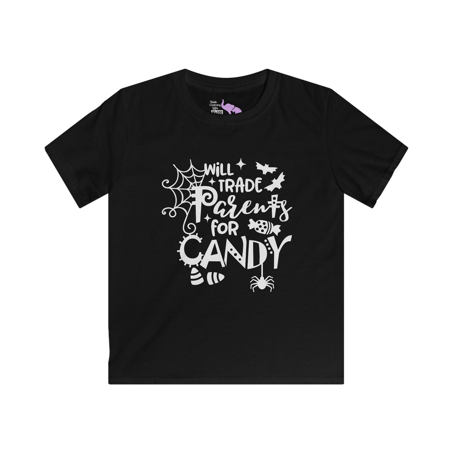 Will Trade Parents For Candy Youth Softstyle Tee