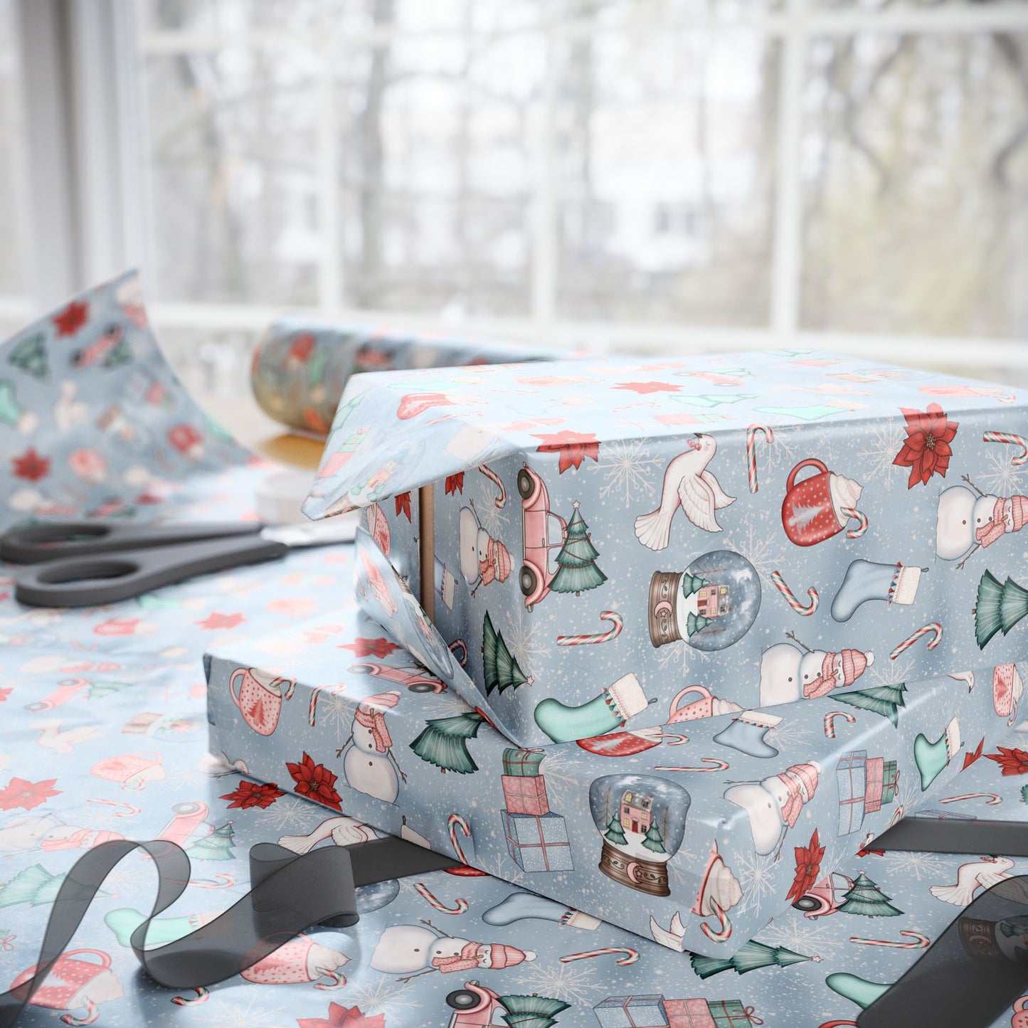 Home for the Holidays Wrapping Paper