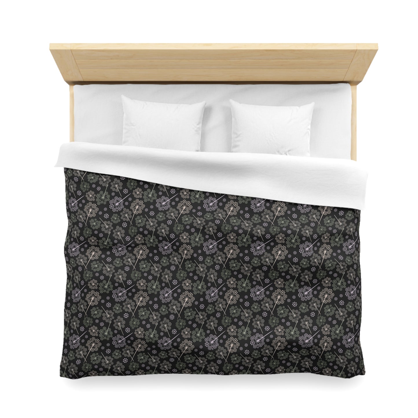 Dandelion Nightfall Microfiber Duvet Cover