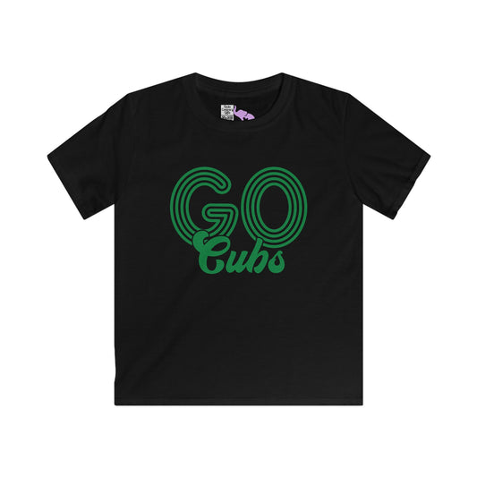 Go Cubs Youth Softstyle Tee