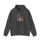Spooky Witchy Chickens Heavy Blend™ Hooded Sweatshirt