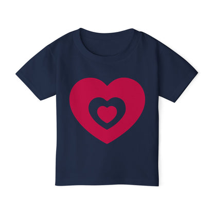 Heart 6 Heavy Cotton™ Toddler T-shirt