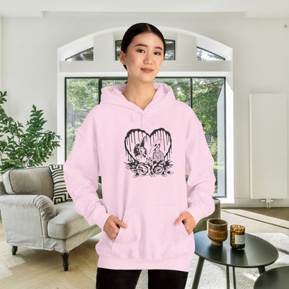 Beetlejuice Adam & Barbara Heavy Blend™ Hooded Sweatshirt