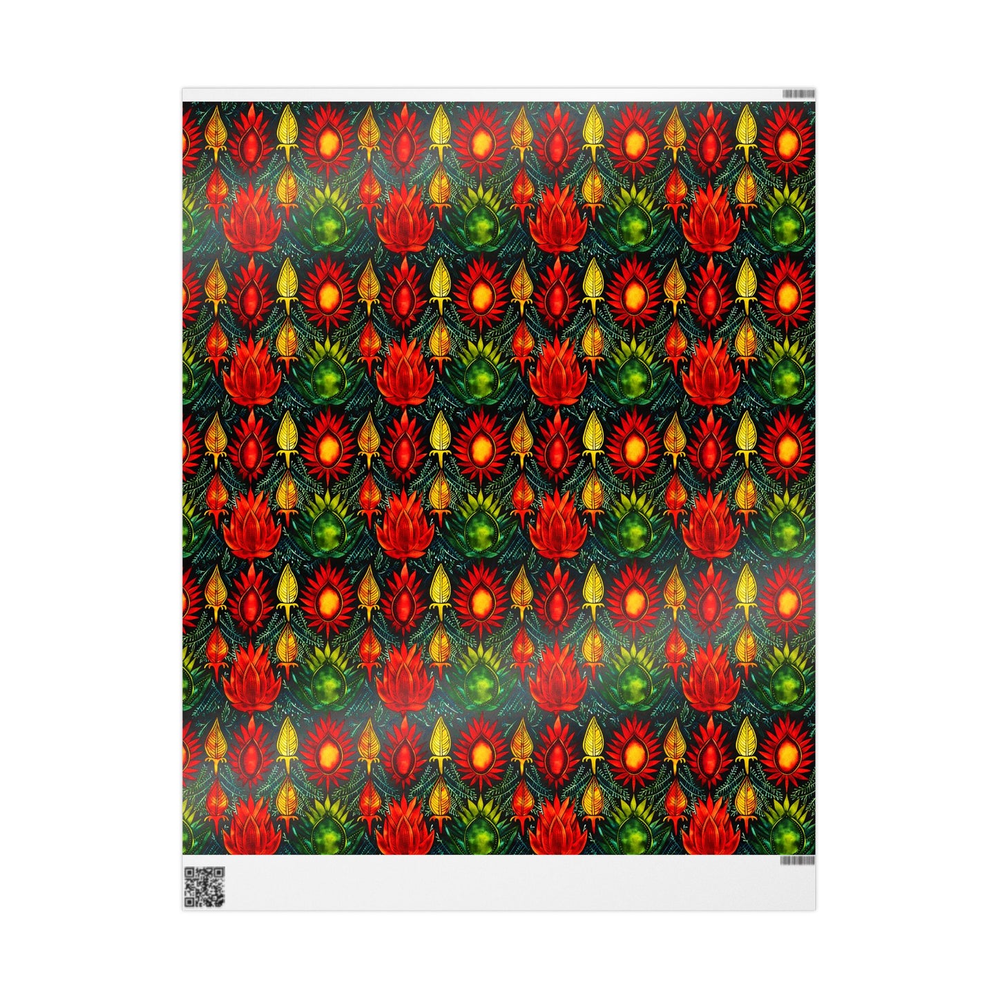 Joyful Burst Kwanzaa Wrapping Paper