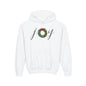 Joy w/Wreath Youth Hoodie