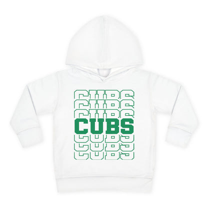 Cubs (Stacked) Toddler Hoodie