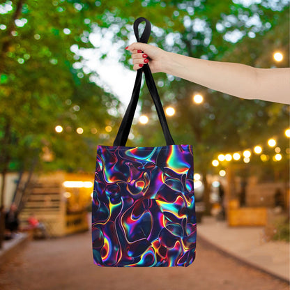 Holographic Mirage Canvas Tote Bag