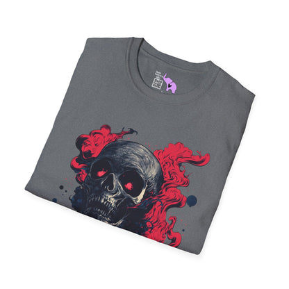 Creepy Skull 2 Adult T-shirt