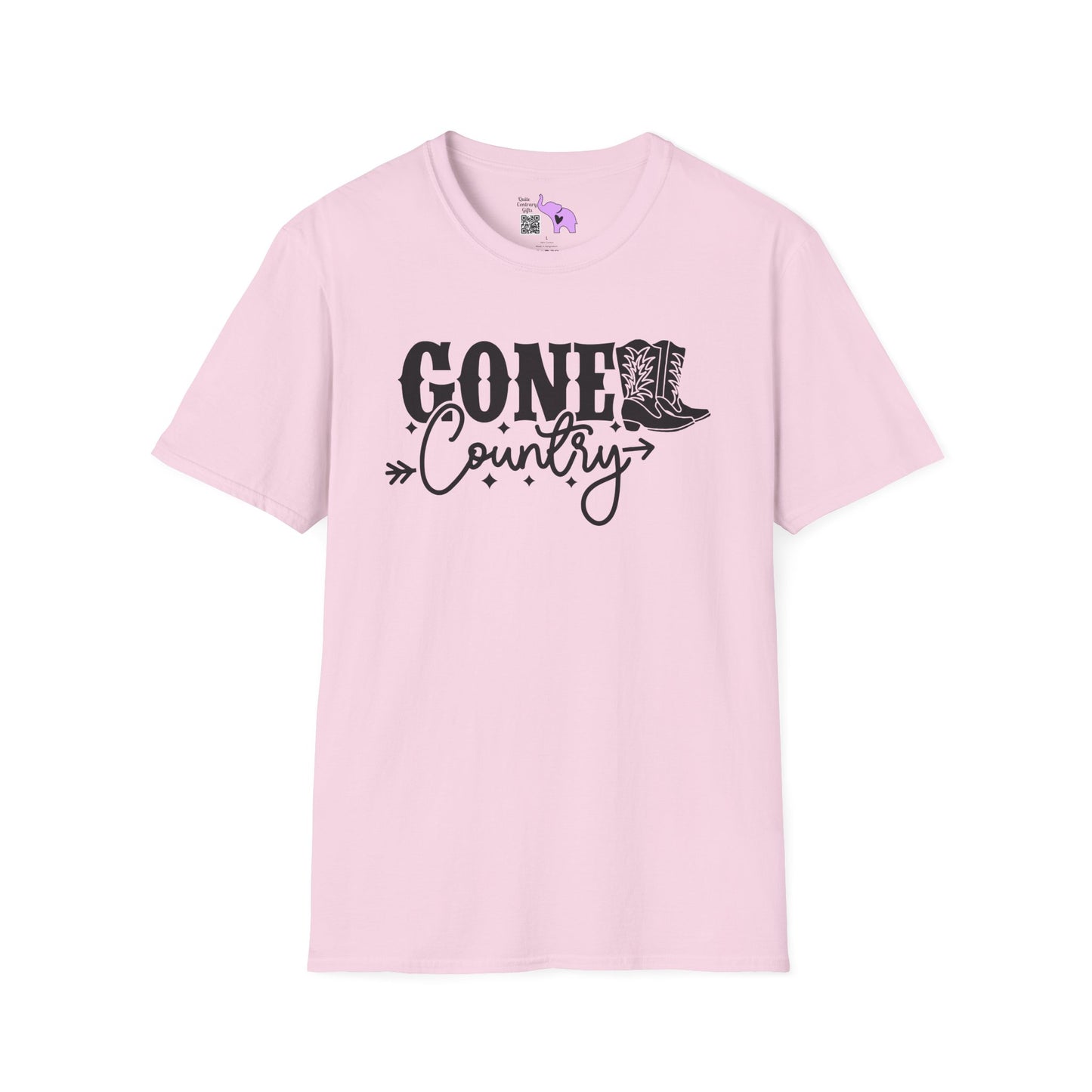 Gone Country Adult T-shirt