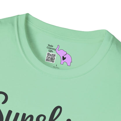 Sunshine Mixed With A Little Hurricane Adult T-shirt