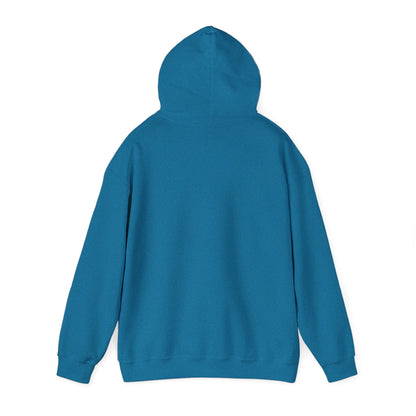 Blue Snowflakes Adult Heavy Blend™ Hooded Sweatshirt