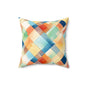 Rustic Radiance Throw Pillow