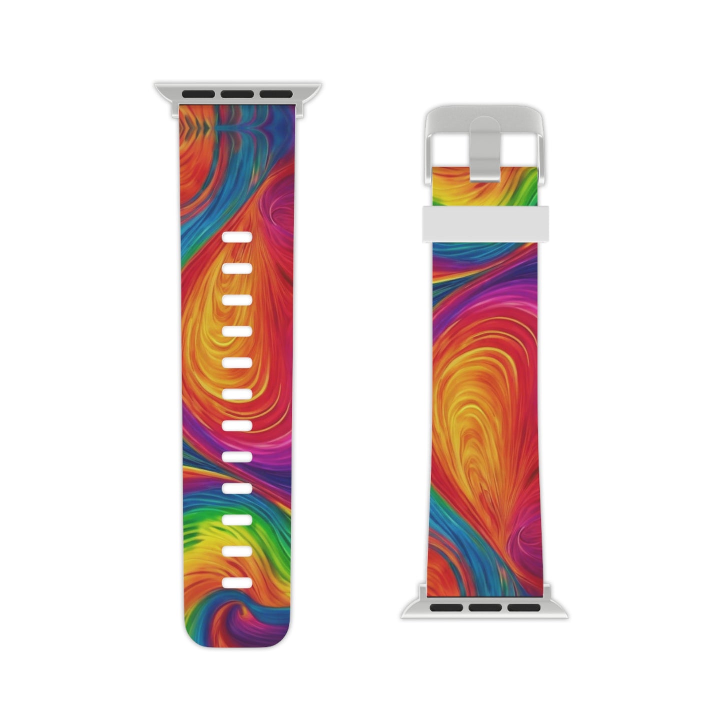 Vibrant Color Swirl Watch Band for Apple Watch
