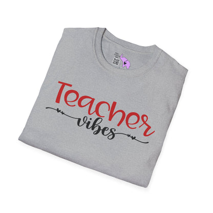 Teacher Vibes Adult T-shirt