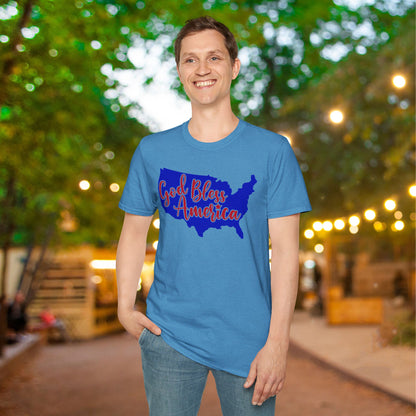 God Bless America Adult T-shirt