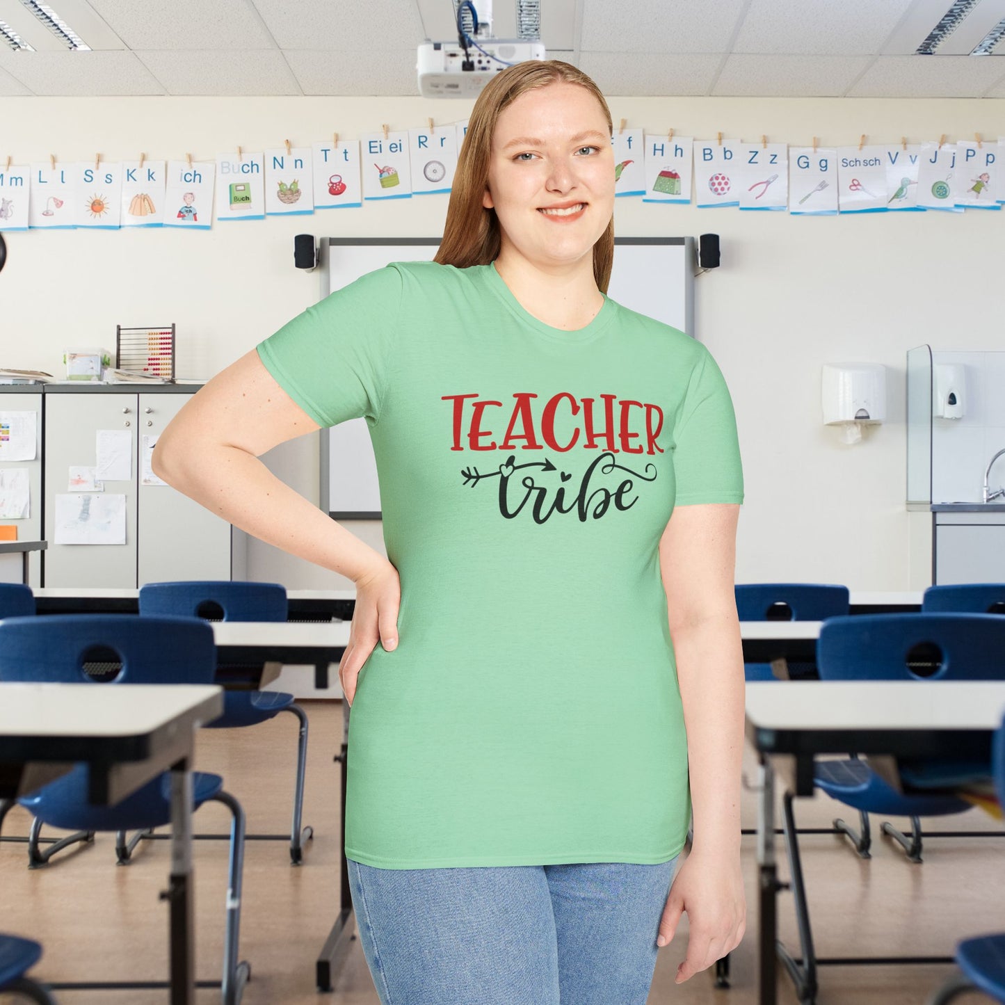 Teacher Tribe Adult T-shirt