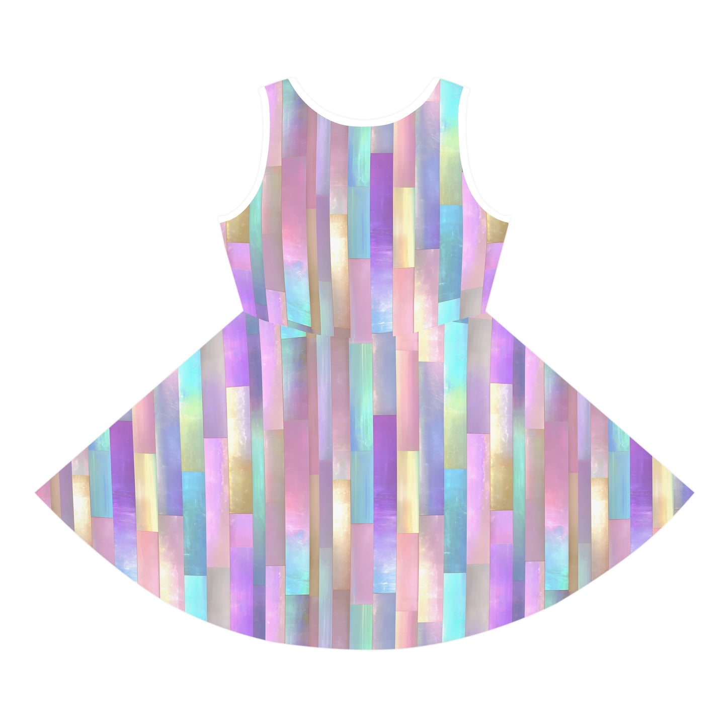 Enchanted Mosaic Girls' Sleeveless Sundress