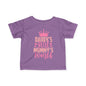 Daddy's Girl Mommy's World Infant Soft T-Shirt