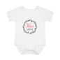 Pink Milestone Wreath Onesie-Three Weeks