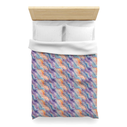 Dreamwave Marble Microfiber Duvet Cover