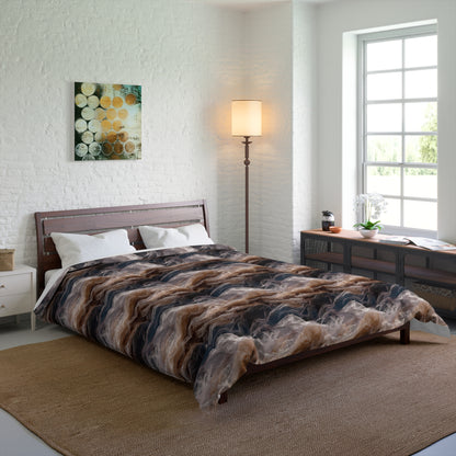 Dawnveil Sheer & Lace Basic Bedding Set
