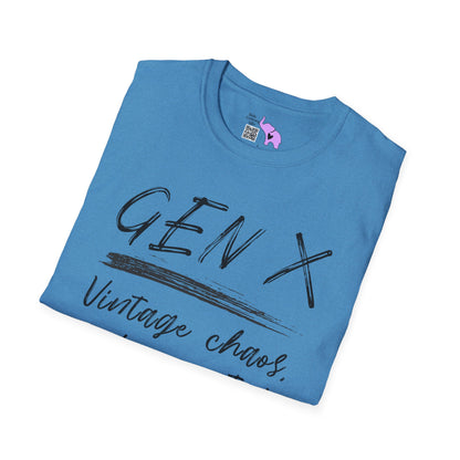 Gen X Vintage Chaos, Undocumented Adult T-shirt