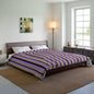 Midnight Pop Stripes Comforter