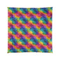 Rainbow Watercolors Comforter