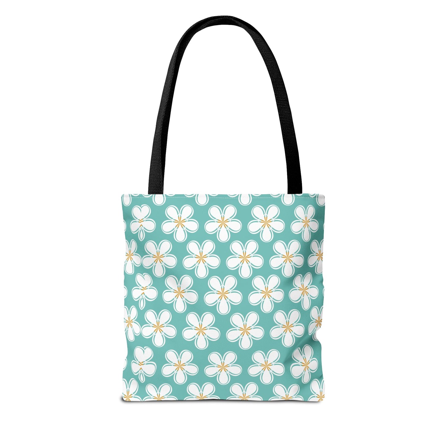 Tealberry Blooms Canvas Tote Bag