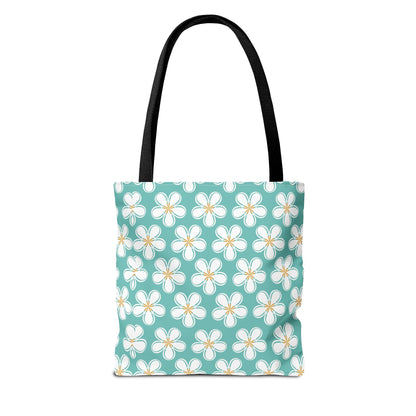 Tealberry Blooms Canvas Tote Bag