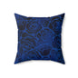 Nocturne Roses Throw Pillow