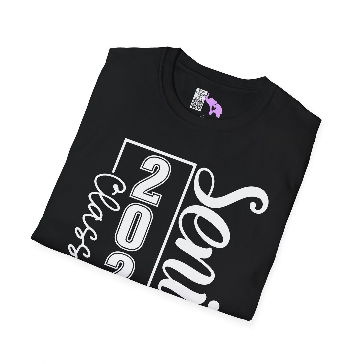 Vertical Class of 2027 Senior Adult T-shirt