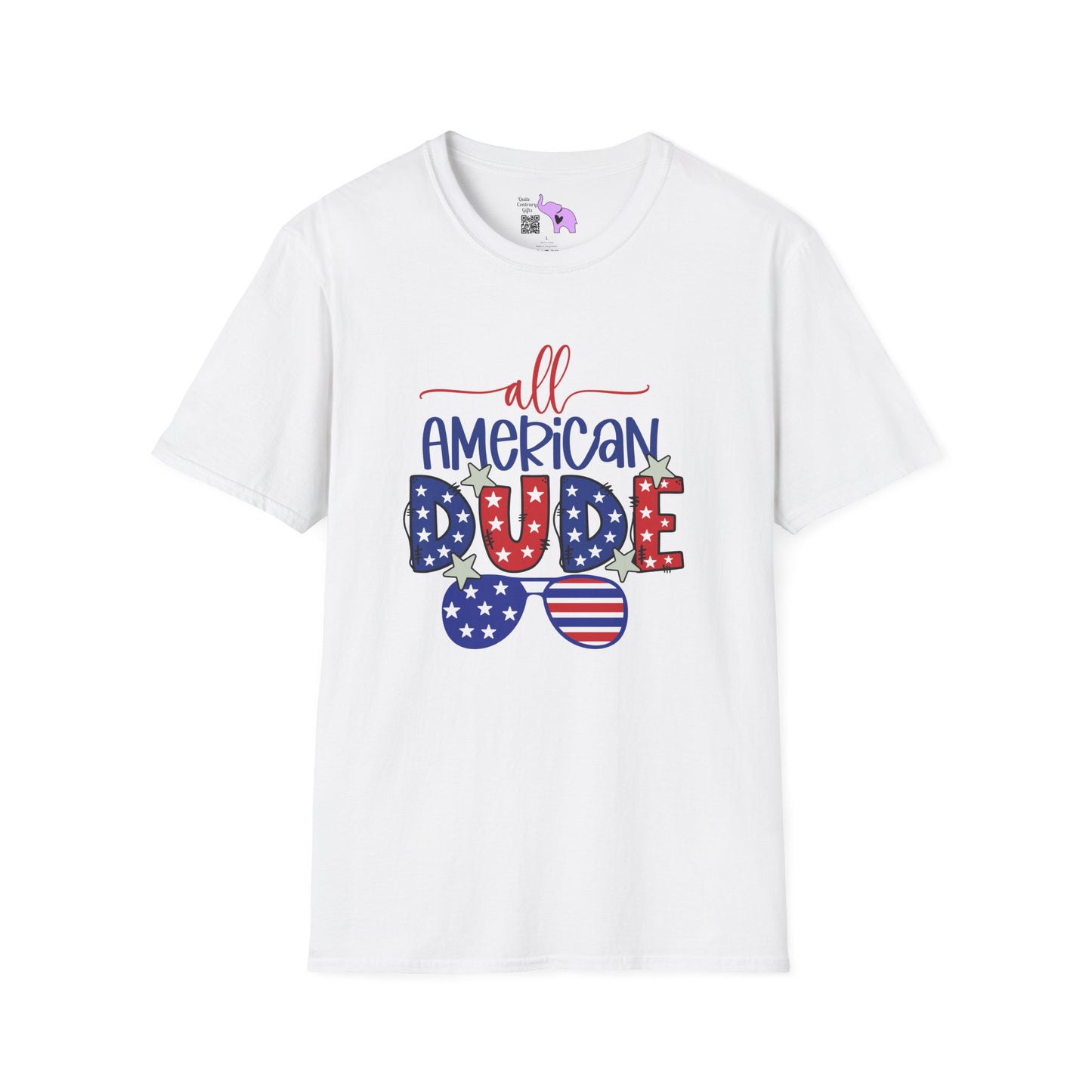 All-American Dude Adult T-shirt