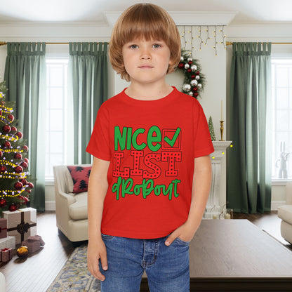 Nice Until Proven Naughty 2 Heavy Cotton™ Toddler T-shirt