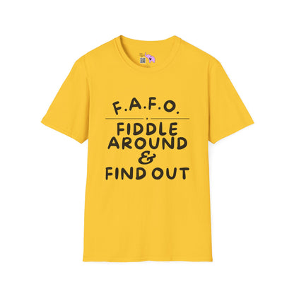 Fiddle Around & Find Out Adult T-shirt