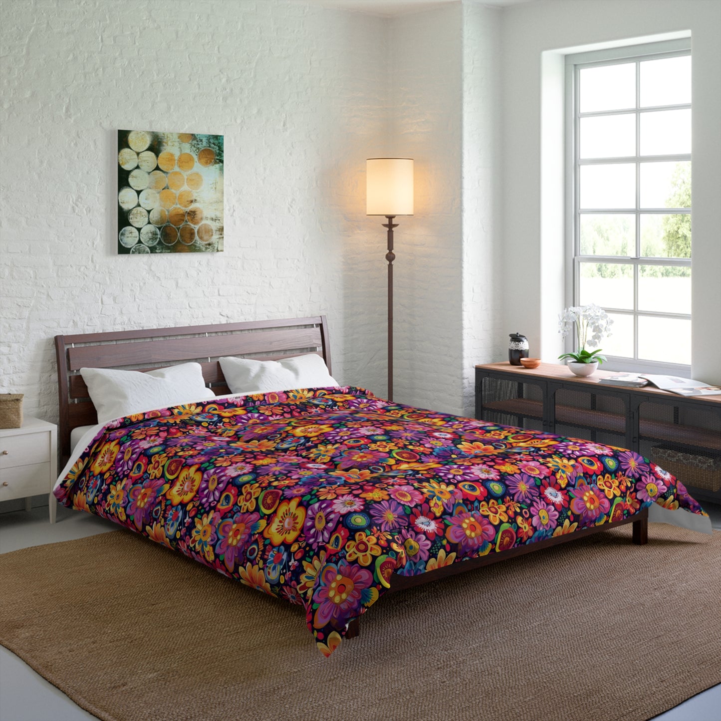 Floral Fiesta Comforter
