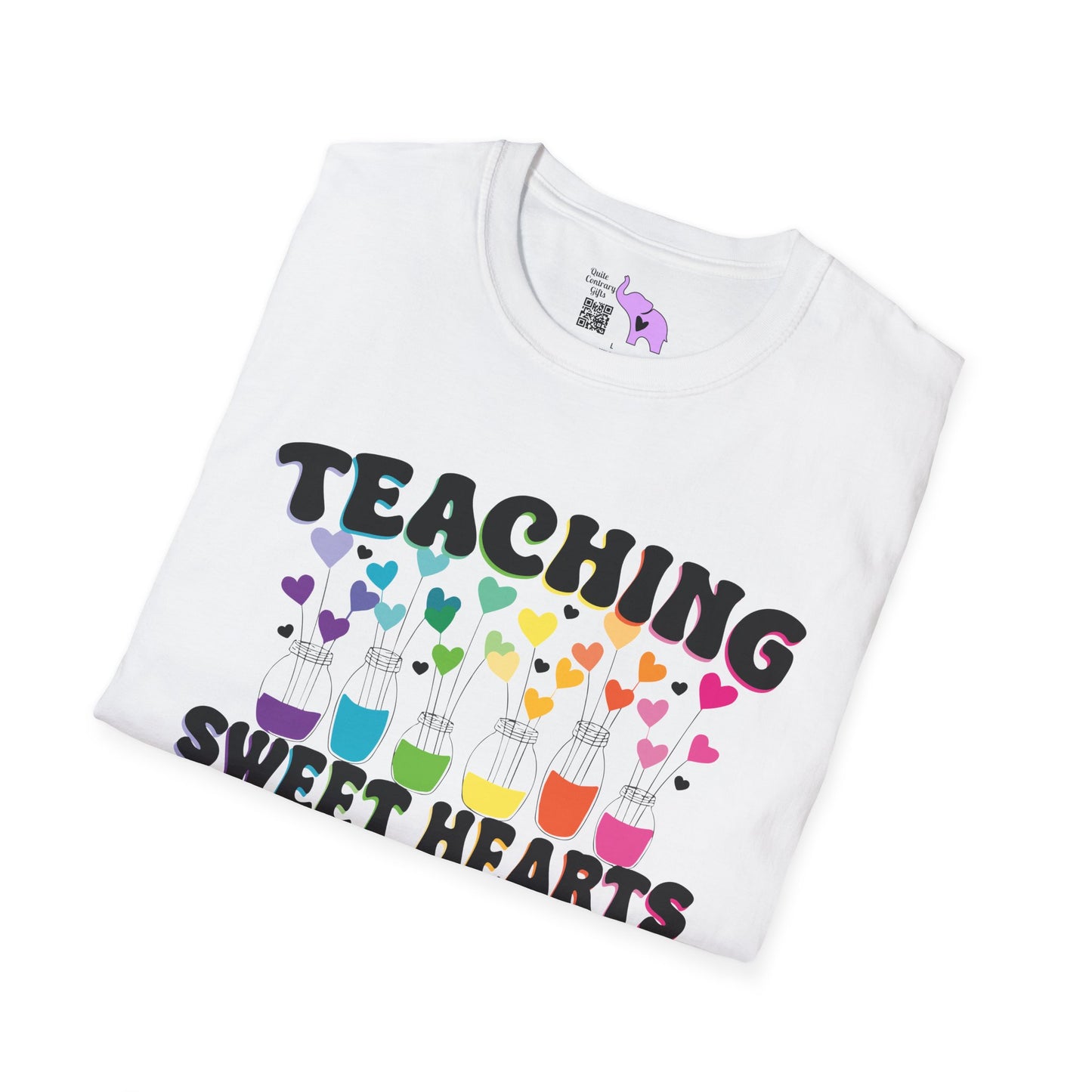 Teaching Sweet Hearts Adult T-shirt