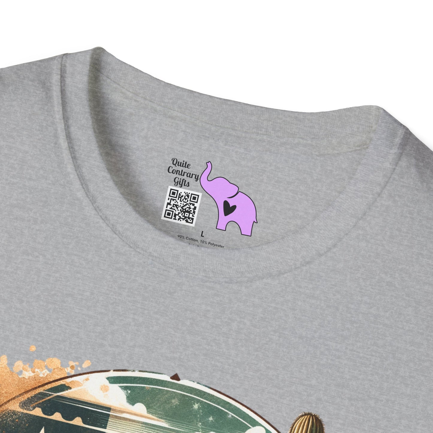 Texas Desert Roads 3 Adult Unisex Tshirt