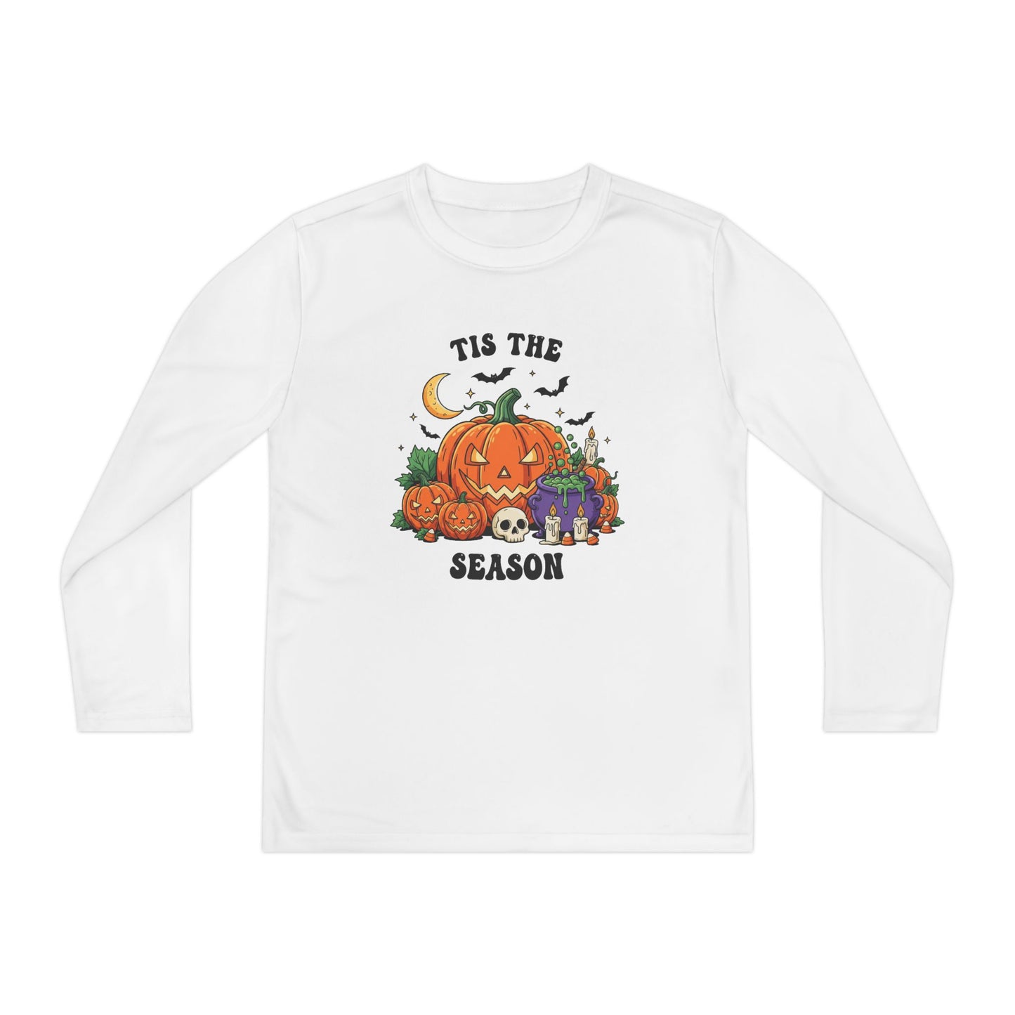 Tis the Season (Halloween) Youth Long Sleeve Tee